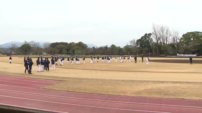 ヤクルトの二軍キャンプ