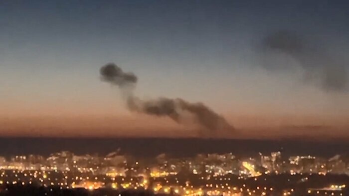 ウクライナ北東部ハリコフ（24日）