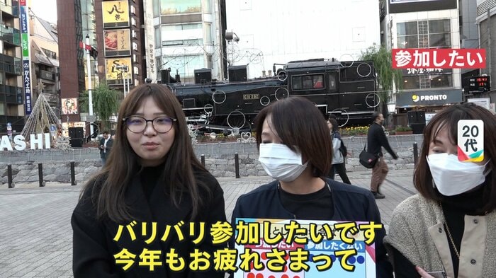 (20代の女性グループ)