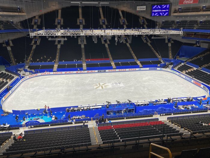 2021全日本選手権が行われたさいたまスーパーアリーナのリンク