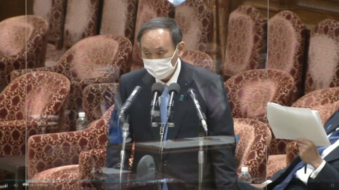菅義偉首相は「日本独自の役割」「各国からの理解」を強調 2021年4月12日 衆議院決算行政監視委