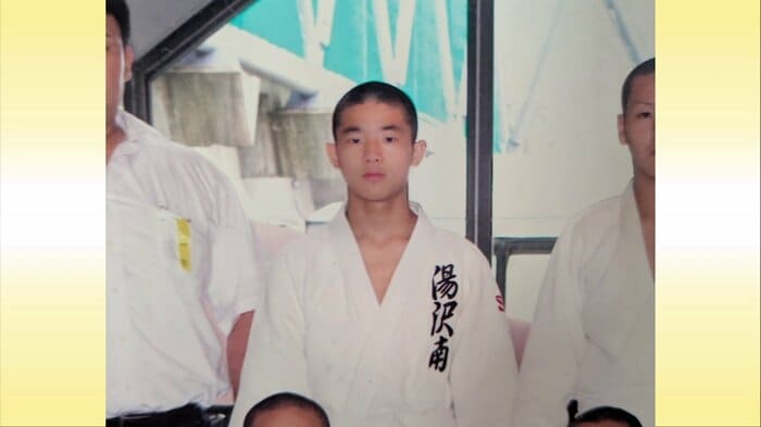 柔道に打ち込んでいた頃の奥山さん