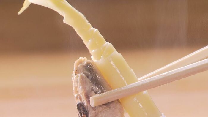 「たけのこ汁」のネマガリダケ