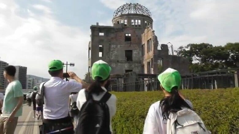 【戦後80年】「平和への思い固めたい」中学生が見たヒロシマ　記憶や教訓の継承が課題の中、若い世代が感じたことは「世界が平和になることが一番」#戦争の記憶｜FNNプライムオンライン