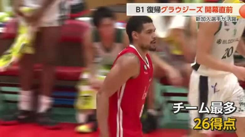 Bリーグ開幕前の注目試合！新戦力輝く富山グラウジーズ、横浜エクセレンスに勝利｜FNNプライムオンライン