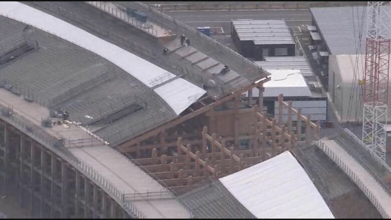 『大屋根リング』の解体始まる　吉村知事「やっぱり寂しいですね」“1周で残して”要望あったものの「全部を維持するのは実際問題難しい」｜FNNプライムオンライン