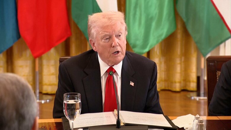 カザフスタンが「アブラハム合意」参加…トランプ大統領が表明　バンス副大統領「大きな推進力となる」数ヵ月内に他の国々も｜FNNプライムオンライン