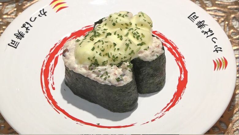 かっぱ寿司の「サラダ軍艦」に長野産りんご　10月から「長野市フェア」　ぶどうのパフェに、りんごソースの寿司、ながの5貫プレートも　「創業の地に恩返しを」｜FNNプライムオンライン