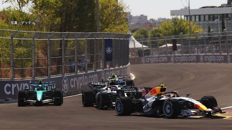 角田裕毅、スタート直後の接触でマシン損傷も14位完走　アントネッリが今季8勝目　F1スペイングランプリ｜FNNプライムオンライン