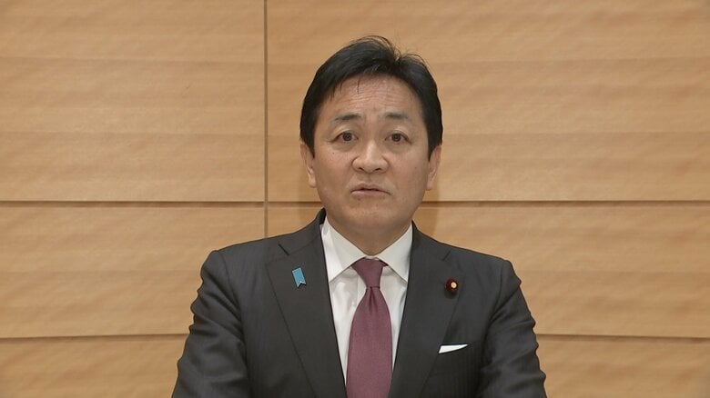 【速報】国民・玉木代表　予算案採決で反対する意向を表明｜FNNプライムオンライン