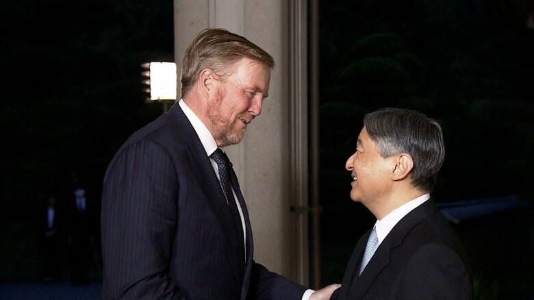 「またお会いできてうれしいです」両陛下がオランダ国王を招き夕食会　愛子さまも途中から同席され長年公私にわたり交流｜FNNプライムオンライン