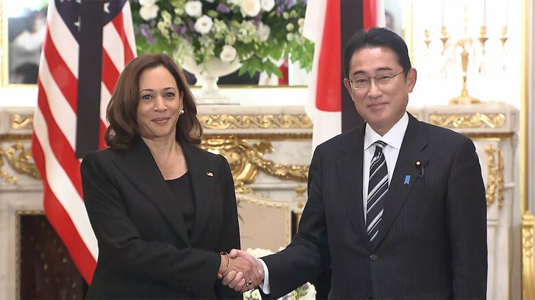 【速報】岸田首相とハリス米副大統領の会談始まる｜FNNプライムオンライン