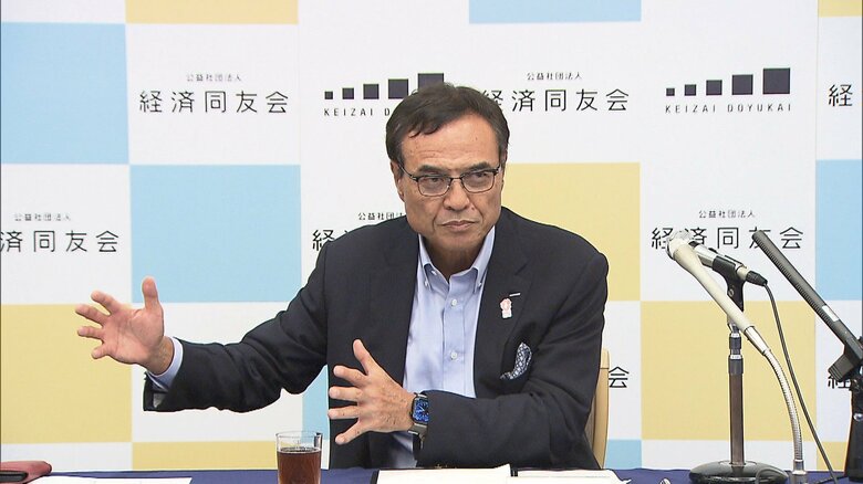 経済同友会トップ・新浪代表幹事「金利を引き上げない理由がない」　日銀の政策金利引き上げへの期待感示す｜FNNプライムオンライン