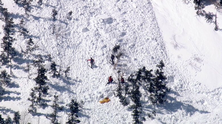 北ア乗鞍岳で雪崩　登山者5人ほどが巻き込まれる　男性1人が意識不明　負傷者複数｜FNNプライムオンライン