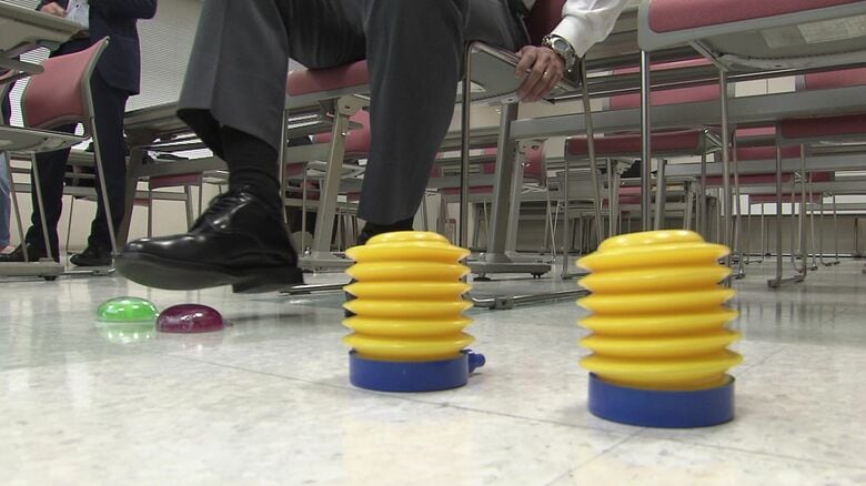 ペダルの代わりに空気入れを―