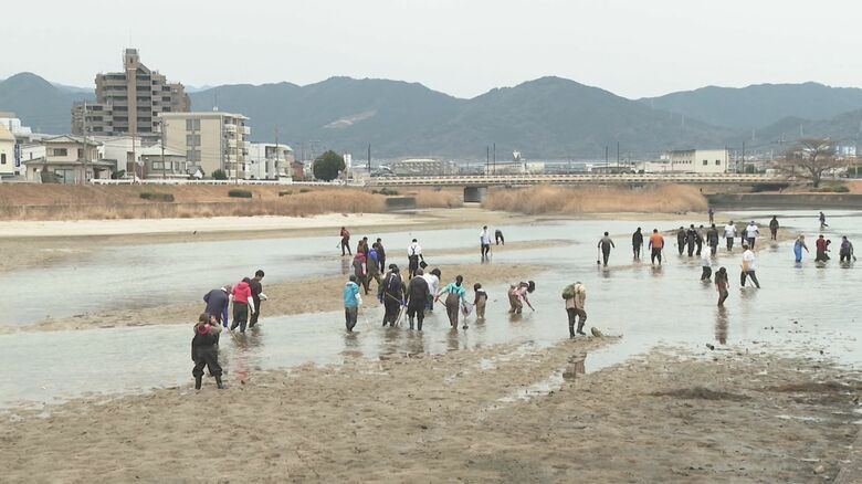福岡市の西部を流れる室見川