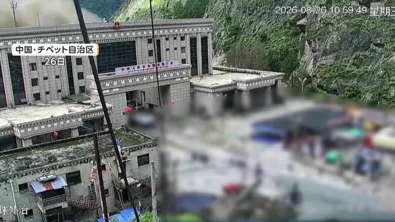 中国・ネパール国境検問所