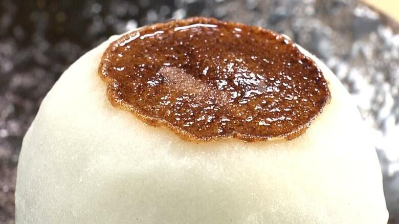 満月がモチーフの焼き印