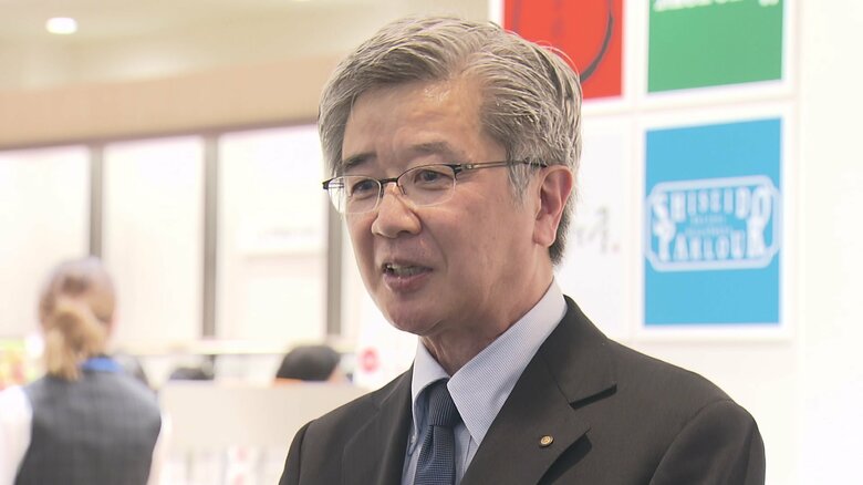 「手を取り合って長崎の商業を盛り上げたい」と話す浜屋百貨店・日永潔 常務取締役営業本部長