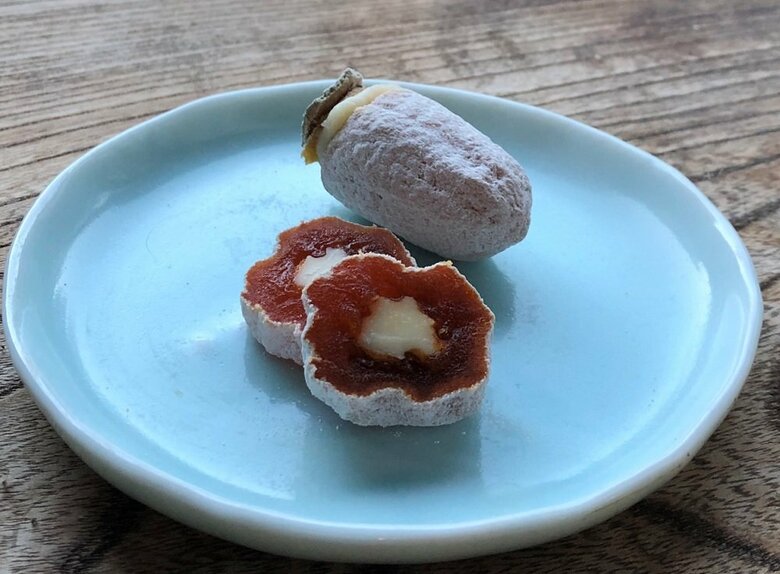 干し柿チーズ　うれし