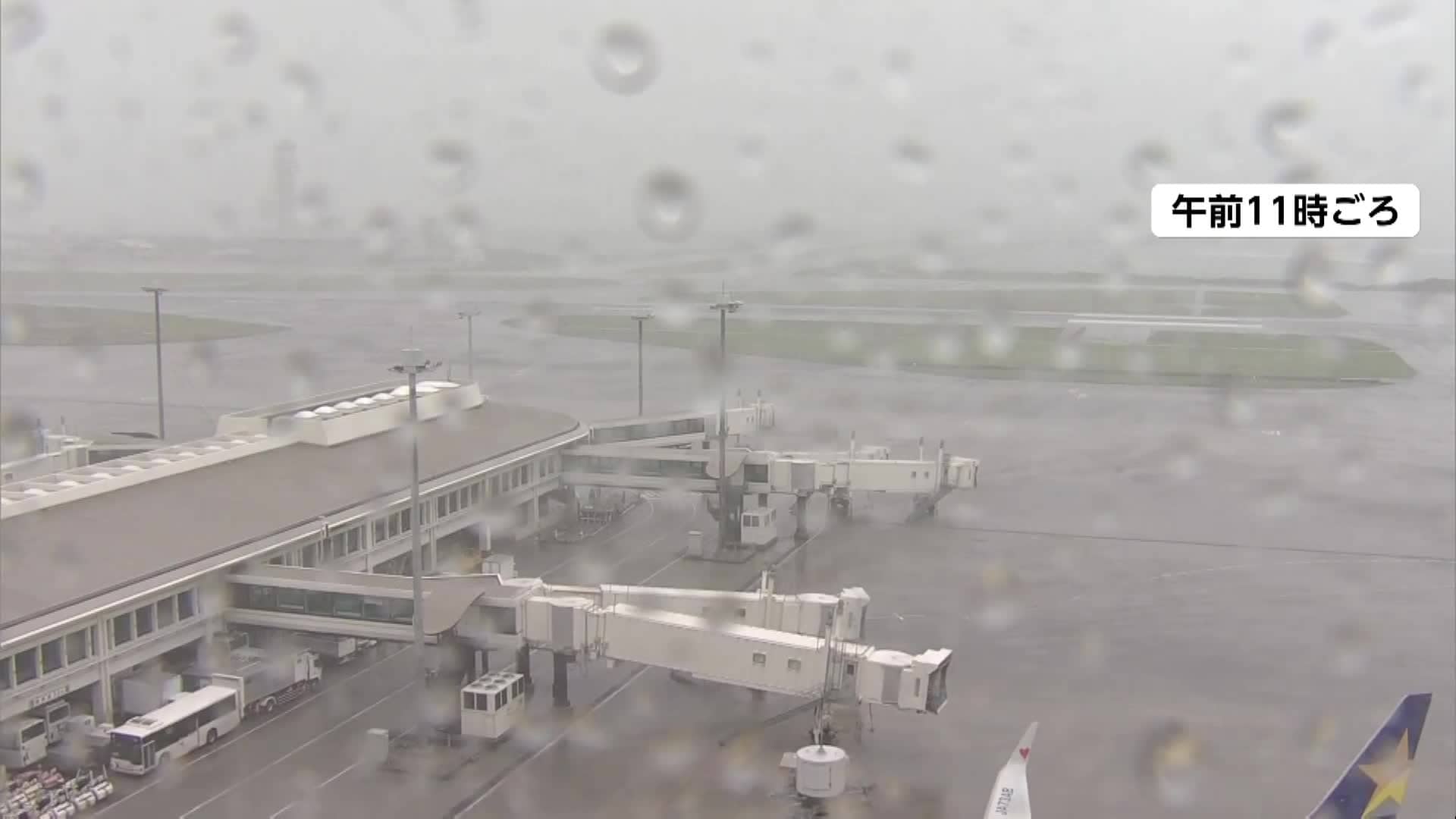 【台風6号】那覇空港が終日閉鎖し400便以上が欠航　東海道新幹線は2日夜から3日にかけ大幅遅れや運転見合わせも