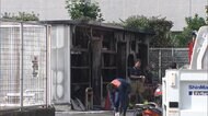 「充電器付近から火が出ていた」郵便局車庫から出火し配達用バイク28台燃える…バッテリー充電中に 神奈川・寒川町