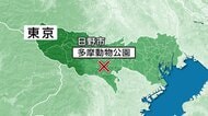 多摩動物公園でオオカミ1頭が脱走…開園後に飼育員が気づき通報、職員や警察が園内捜索　東京・日野市