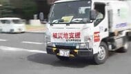 熊本地震　八代市の避難所でゴミ収集支援　北九州市から職員と車両を派遣　福岡