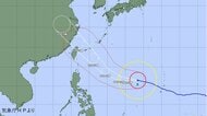 【台風情報】強風で建物倒壊も　気象庁の全般気象解説情報　最大瞬間風速70ｍの大型で非常に強い台風9号の進路は沖縄に