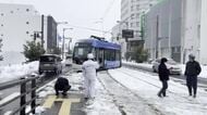 高岡市で万葉線の電車「脱線」乗客おらず運転士含めケガ人なし