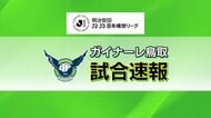 【Jリーグ】先制点守れず逆転負け　ガイナーレ鳥取が鹿児島に敗れ3連敗　3試合ぶり得点も白星ならず