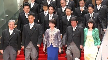 第2次高市改造内閣が発足「決断と挑戦、実行の内閣」　維新初入閣の中司氏は改革相　“ポスト高市”の林氏は閣外に