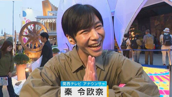 待望のオープン迎えたインドパビリオンから「ナマステー」