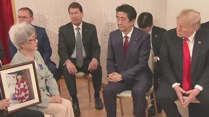 拉致被害者の家族と面会・2019年5月
