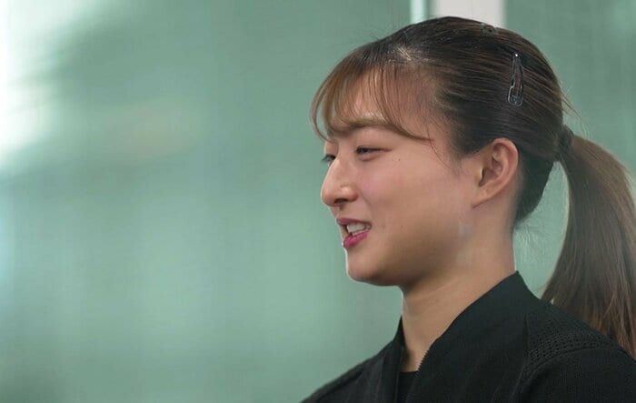 中野コーチについて語る坂本花織