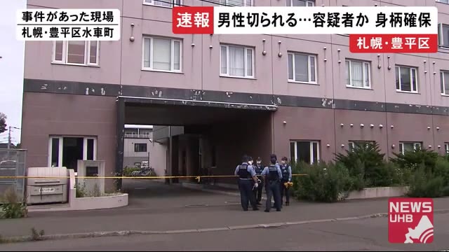 建物内で