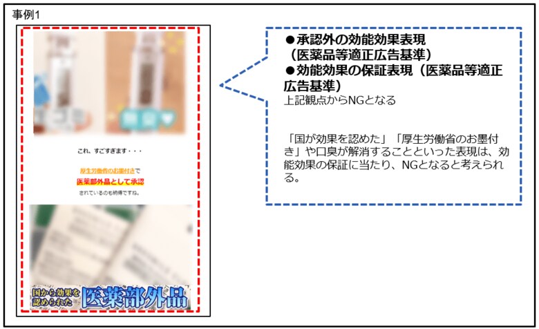 【定期調査】薬機法・景品表示法違反の恐れがある広告表現の配信実例 2024.10.1
