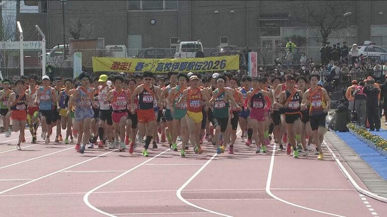 【男子】春の高校伊那駅伝　小林（宮崎）が初優勝　地元長野県の佐久長聖は7位　2区の橋本選手が区間賞｜FNNプライムオンライン