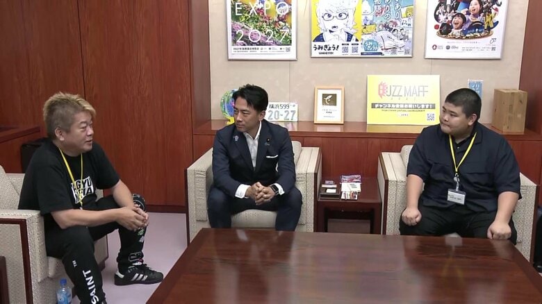 「日本のおにぎりを世界に」小泉進次郎農水相が堀江貴文氏と面会…おにぎり太郎さんも同席　海外発信強める考え強調「すごく心強い」｜FNNプライムオンライン