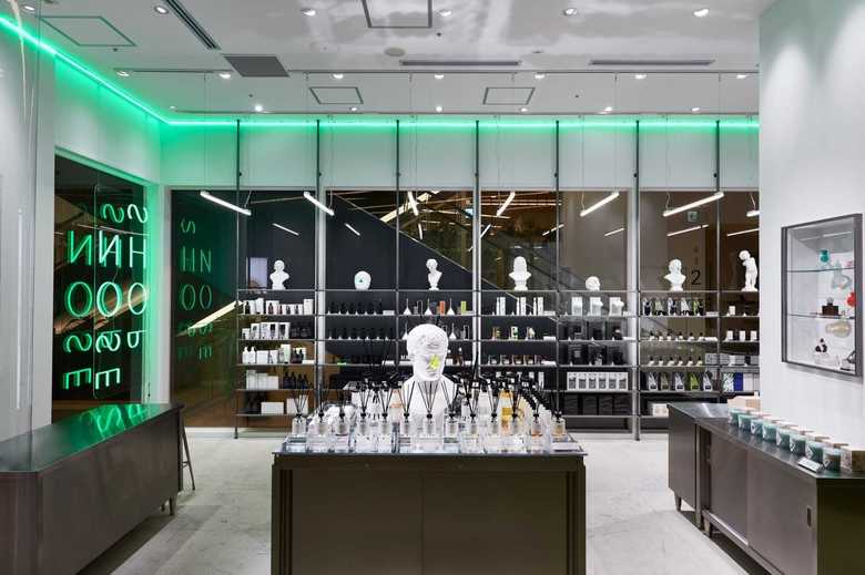 香水専門店・NOSE SHOPの店内