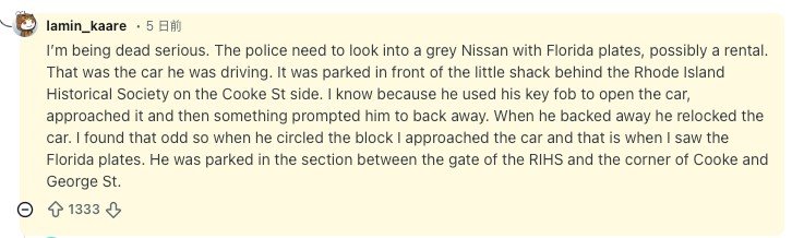 Redditに投稿された情報