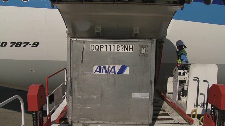 コンテナを降ろしたら積み込み作業へ