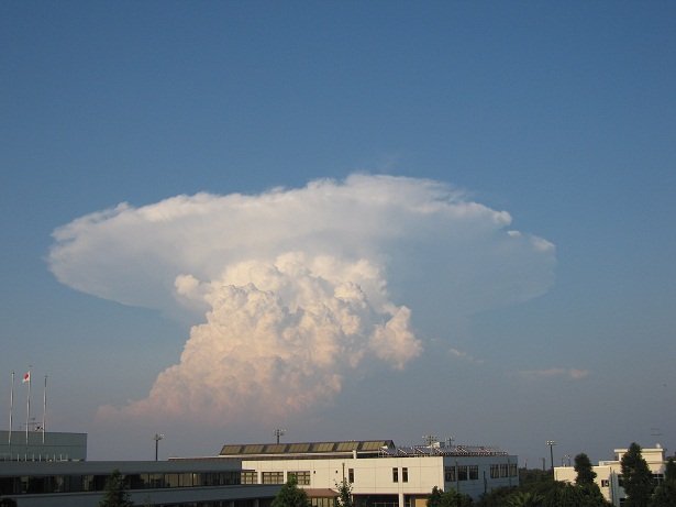 かなとこ雲（画像提供/小林文明）