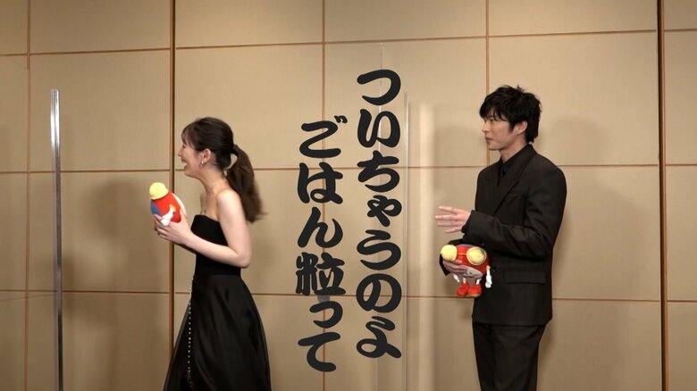 笑いが止まらない吉岡さん