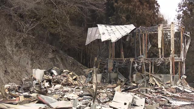 焼失した崎山さんの実家