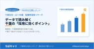 『通勤しやすさ』で転職を考える人、千葉で働きたい層では2倍以上　ー　千葉で転職を希望する人の実態調査結果