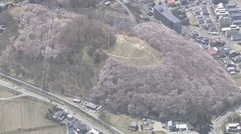 「弘法山古墳」は“日本最古級”!?「これまでより50年古い」再調査で判明　形状や出土品から「3世紀前半～半ば」築造と推定　「ヤマト政権前に造られた独自の古墳か」　長野・松本市の“桜の名所”