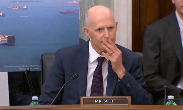 フロリダ州選出のリック・スコット上院議員