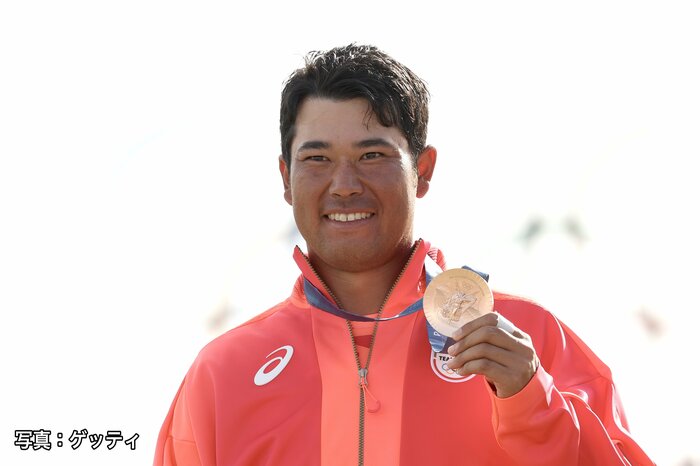 パリオリンピックで銅メダルを獲得した松山英樹