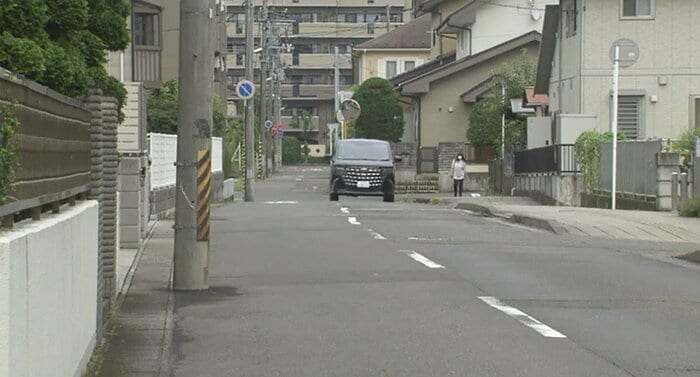 センターラインがある道路は法定速度は変わらず60キロとなる